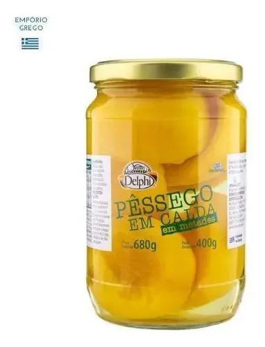 Pêssego Em Calda Delphi 680g
