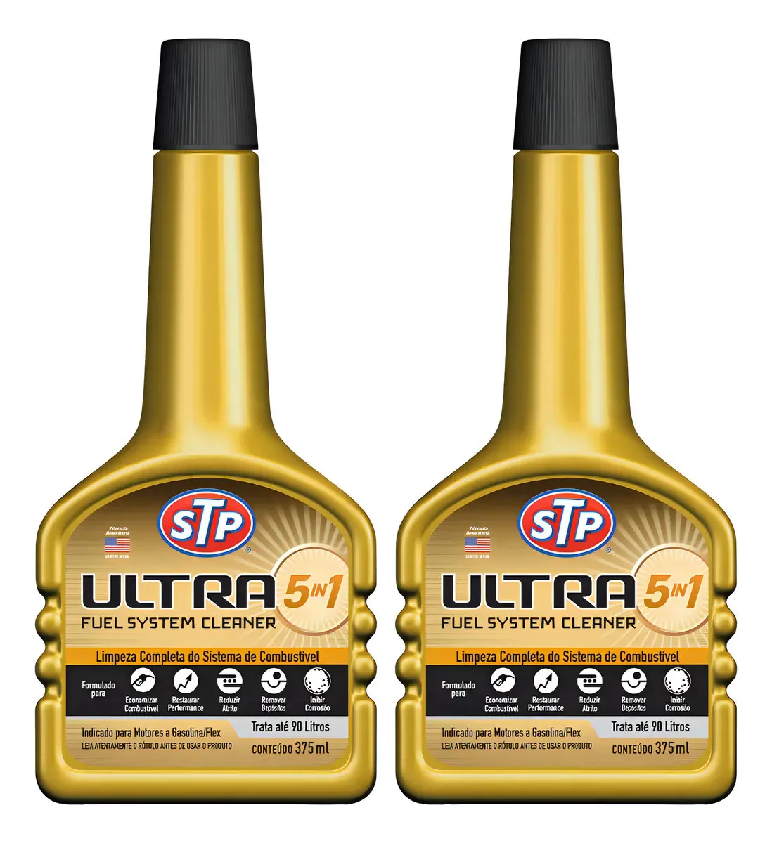 2 Aditivos Stp Ultra 5 Em 1 St2020 - Limpeza Completa