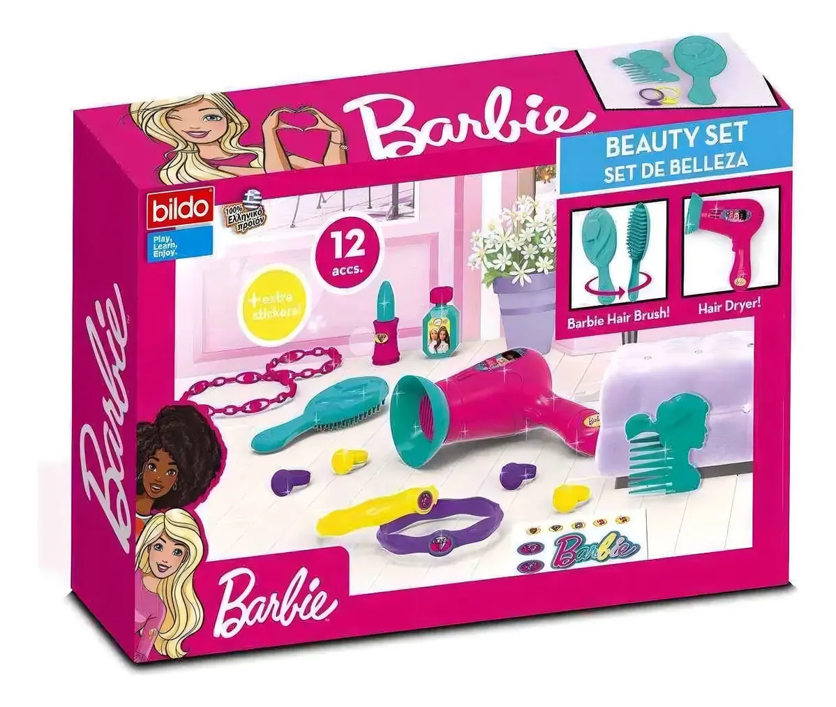 Conjunto de beleza Barbie
