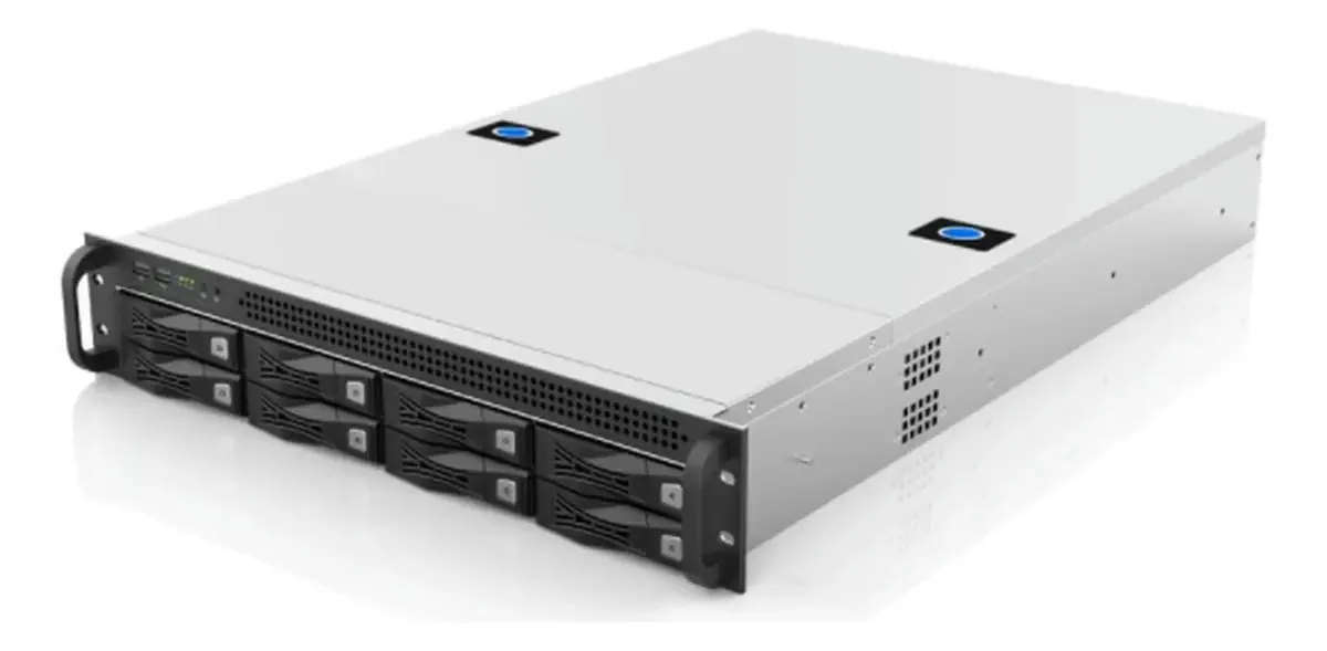 Chassi De Servidor Rkebk 2u Montado Em Rack De Servidor