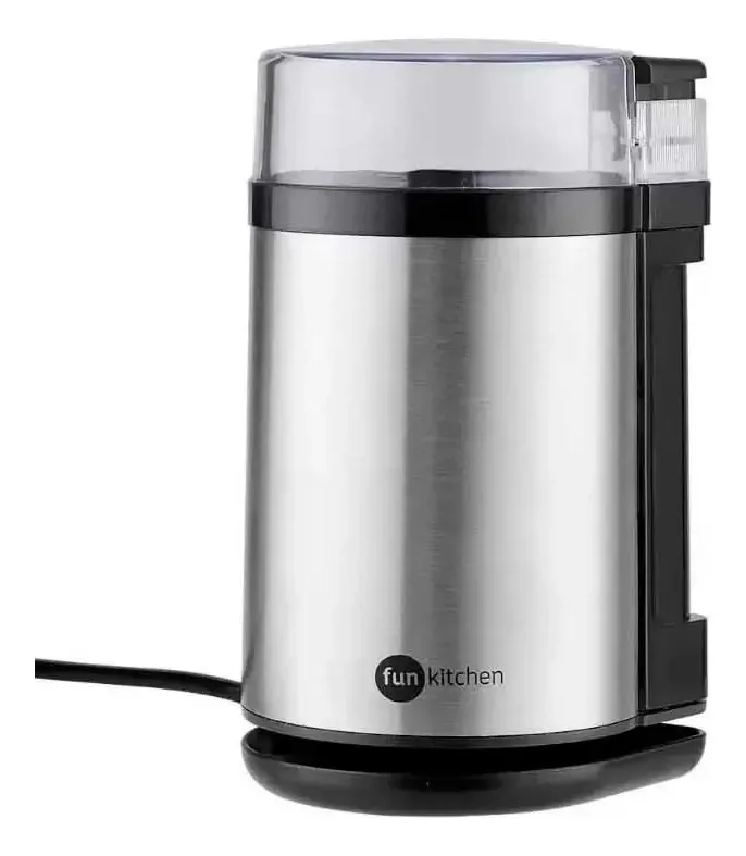 Moedor De Café E Grãos Elétrico Fun Kitchen 160w