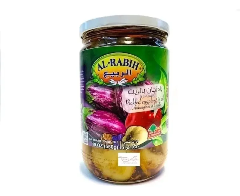 Beringela Recheada Al Rabih 550g