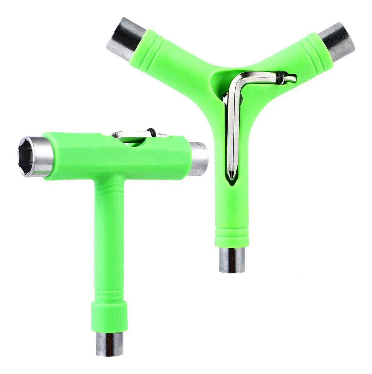 Tehaux 2 Ferramentas de Skate, Multifuncional, Portátil, para Skateboards, Skateboards, Longboards, Patins, Cruisers