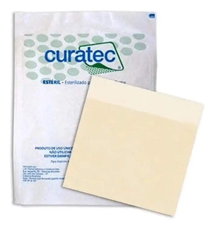 Curativo Hidrocoloide 10x10 Curatec 10 Unidades