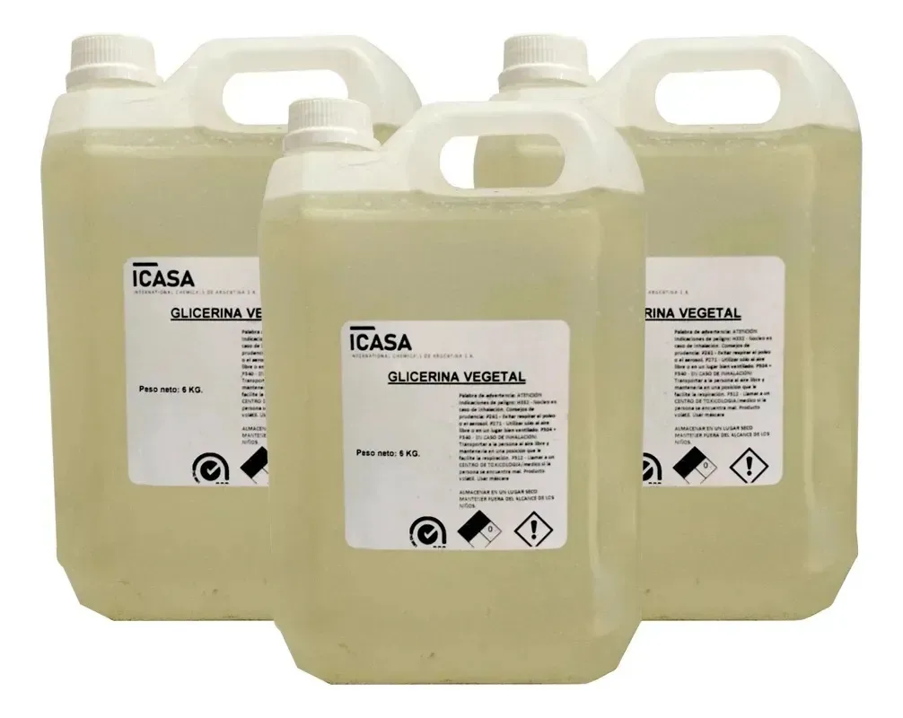 Glicerina vegetal X 15 Lt. Icasa