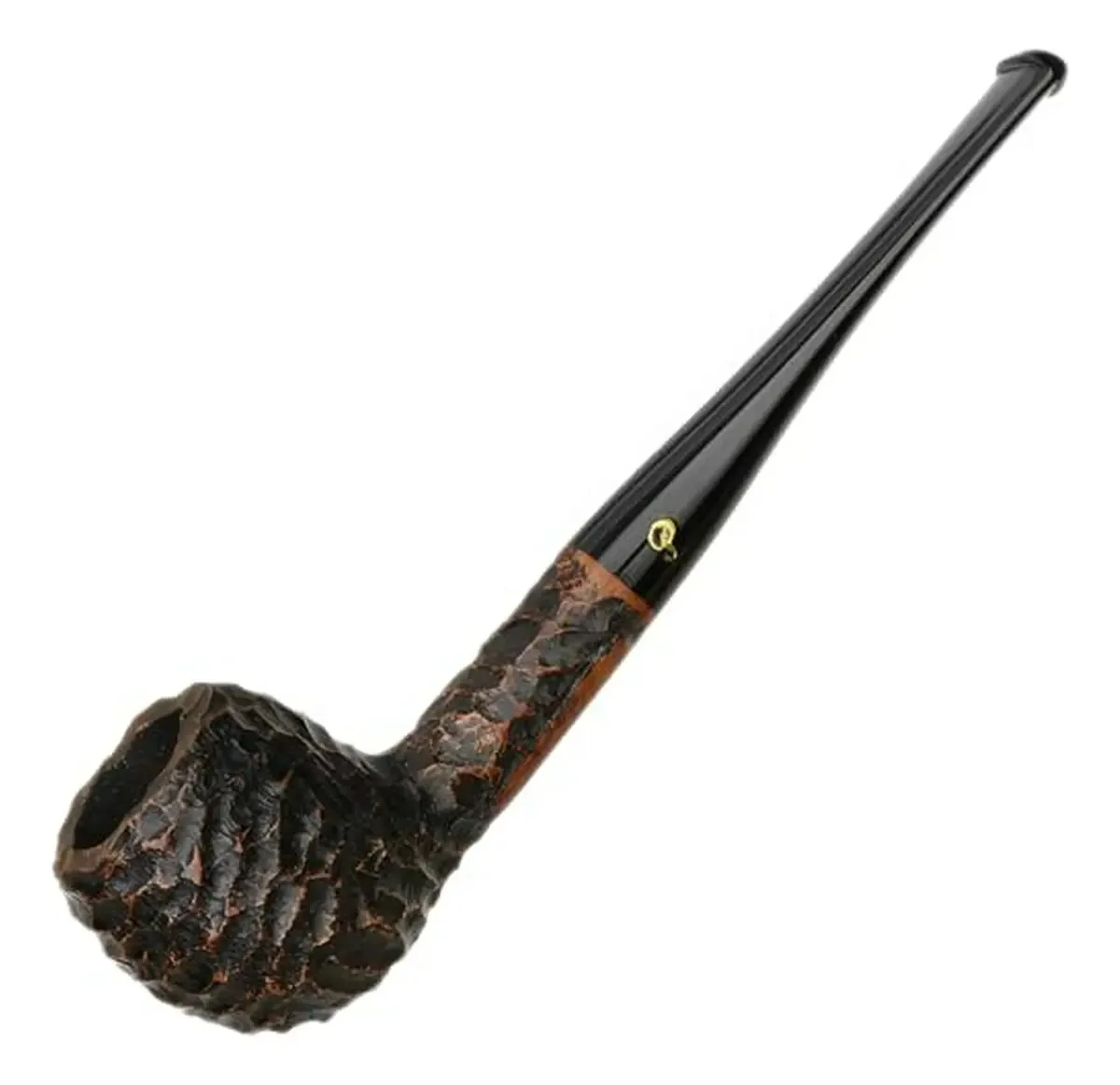 Tubo mediterrâneo Peterson Aran, feito à mão na Irlanda, vermelho