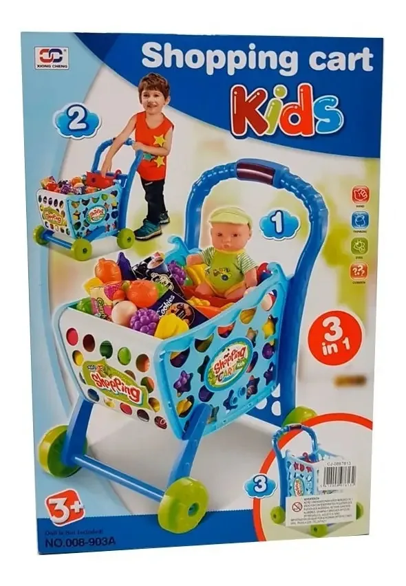 Super Food Trolley 3 em 1 - Let's Play