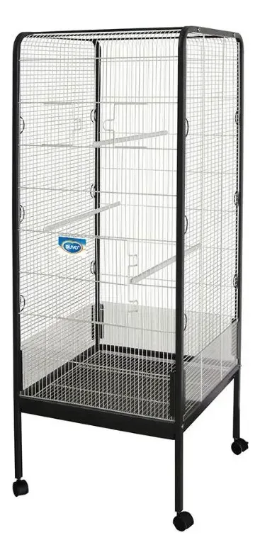 Gaiola de aviário vertical Debbie 55x55x147 cm