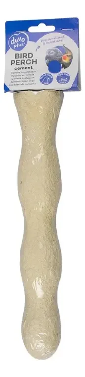 Poleiros de Cimento S 16x3x3cm Para Aves. Lima Unhas e Bico