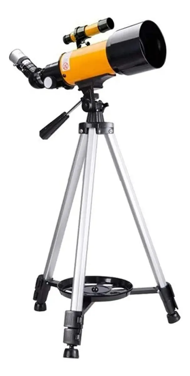 Telescópios para astronomia para adultos, telescópio refrator, telescópio para crianças e iniciantes, telescópio astronômico com abertura de 70 mm e 400 mm, telescópio de viagem portátil para...