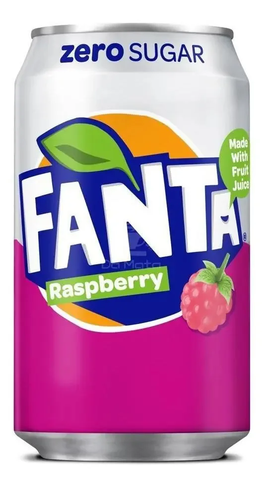 Fanta Zero Raspberry Importada Grã Bretanha
