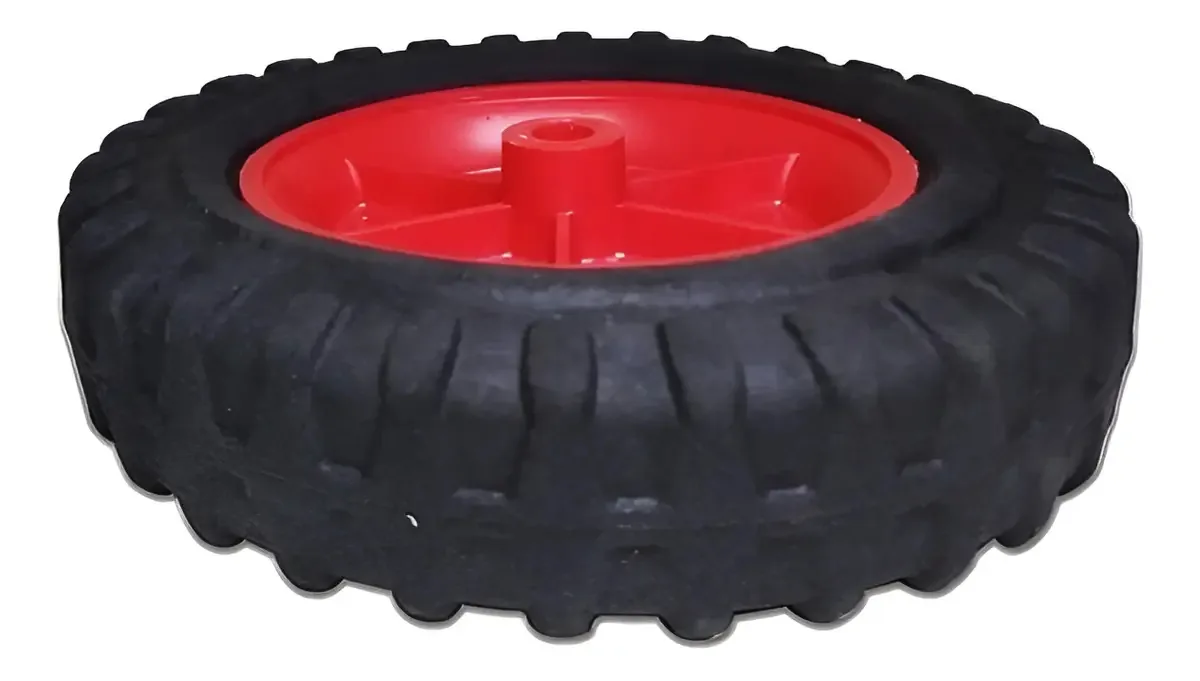 2 Roda P/ Carrinho Feira Cortador Grama 100kilos