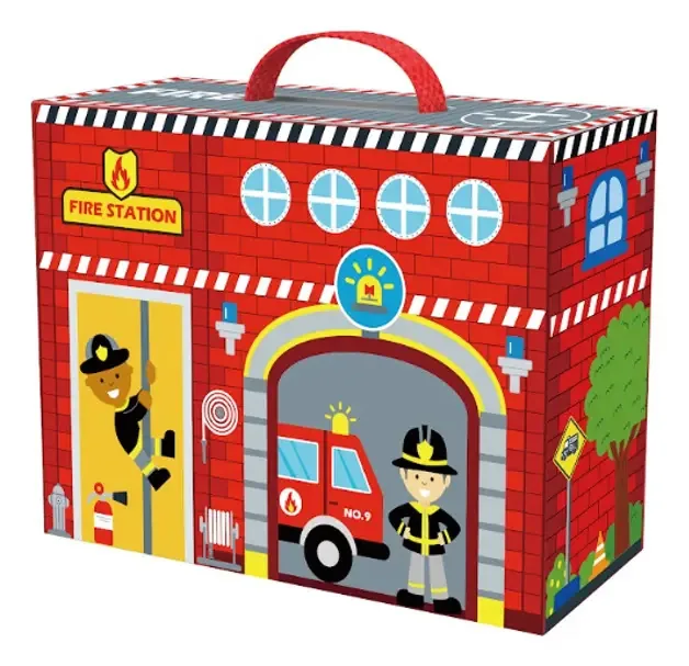 Box Fire Station - Corpo de Bombeiros - 18 peças magníficas