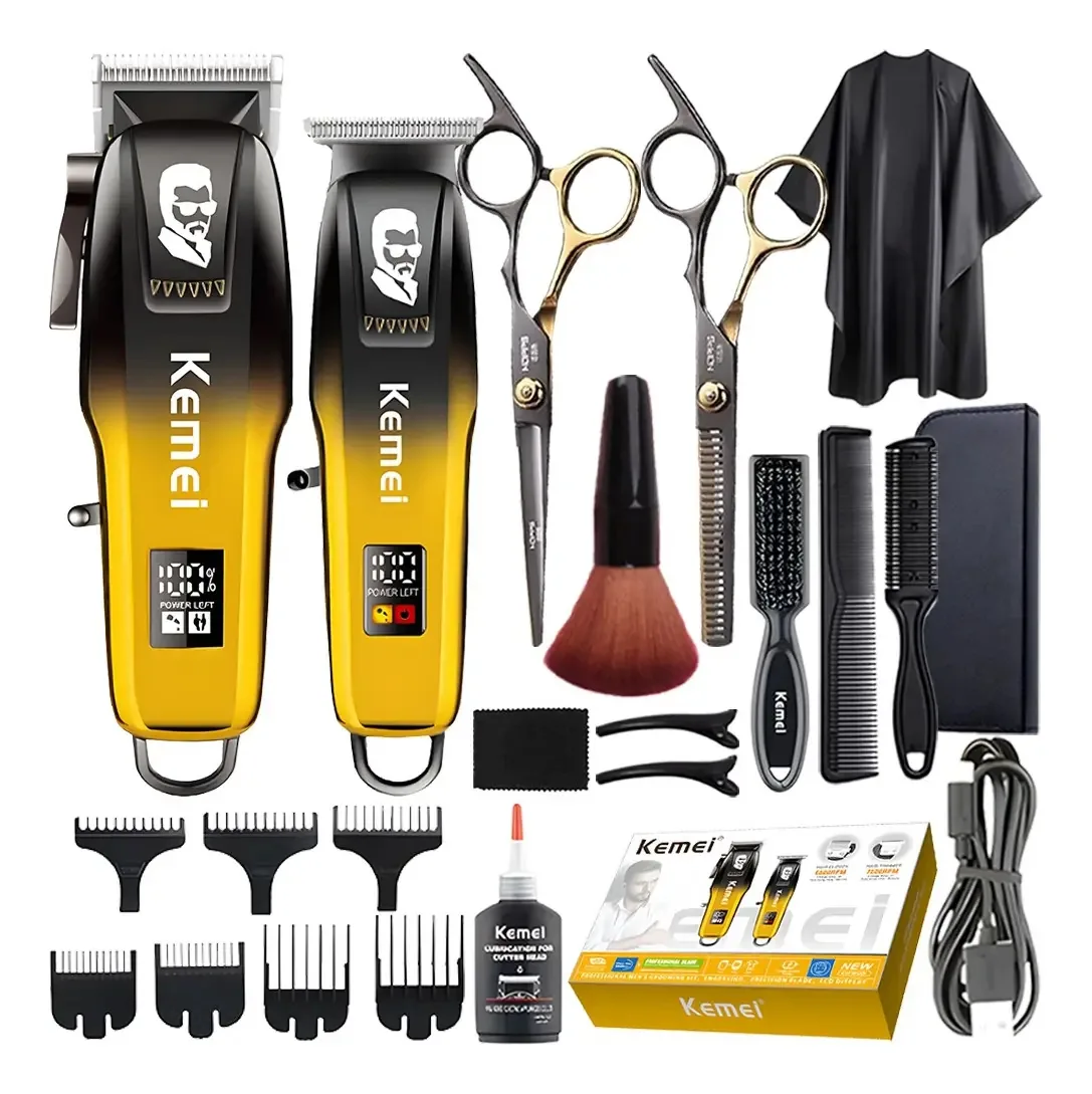 Máquinas De Cortar Cabelo Kemei 8501 Máquina De Cortar Cabel