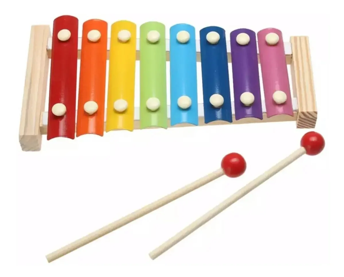 Fones de ouvido xilofone musical infantil Velstron