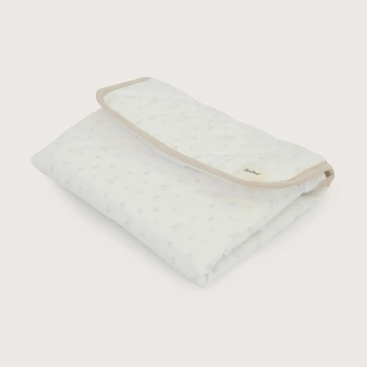 Maiô dobrável branco opalino Mupyu109