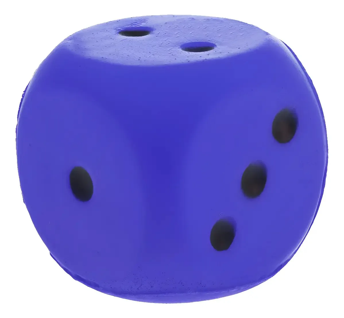 Dados de espuma de 6 lados, 6 cm, cor azul