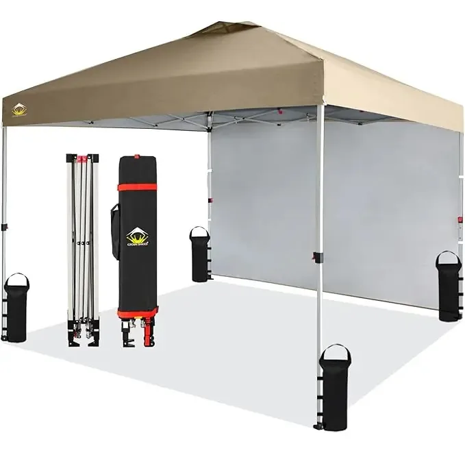 Toldo dobrável Crown Shades RM100b-s1 com acessórios