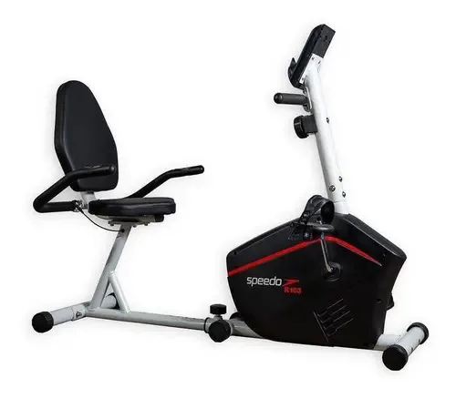 Bicicleta Ergométrica Horizontal Speedo R103 Residencial
