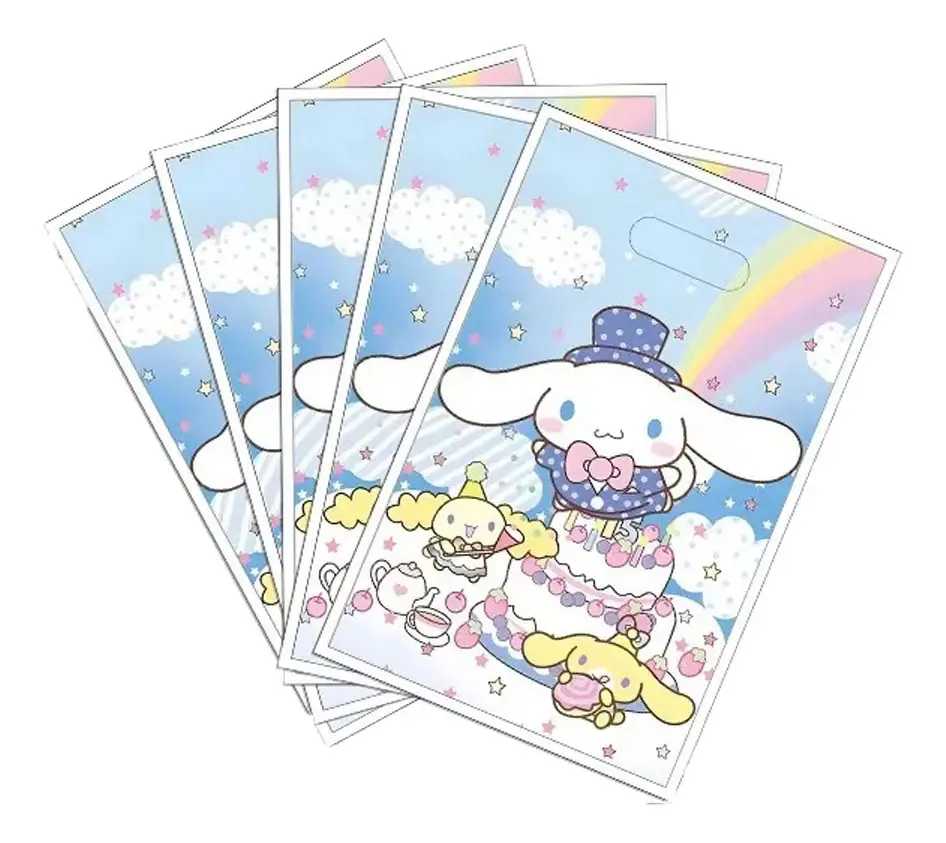 10 sacolas de piñata Cinnamoroll azul claro Sacos de doces de piñata Character Cinnamonroll Piñata tamanho grande