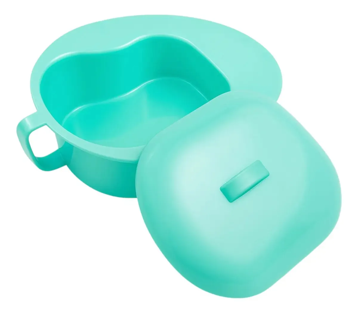 Urinol Portátil Multifuncional com Tampa Higiene Pessoal Urinol de Plástico Reutilizável para Adultos Pacientes Acamados Uso Hospitalar Doméstico Viagem Emergências Fácil Limpeza Resistente
