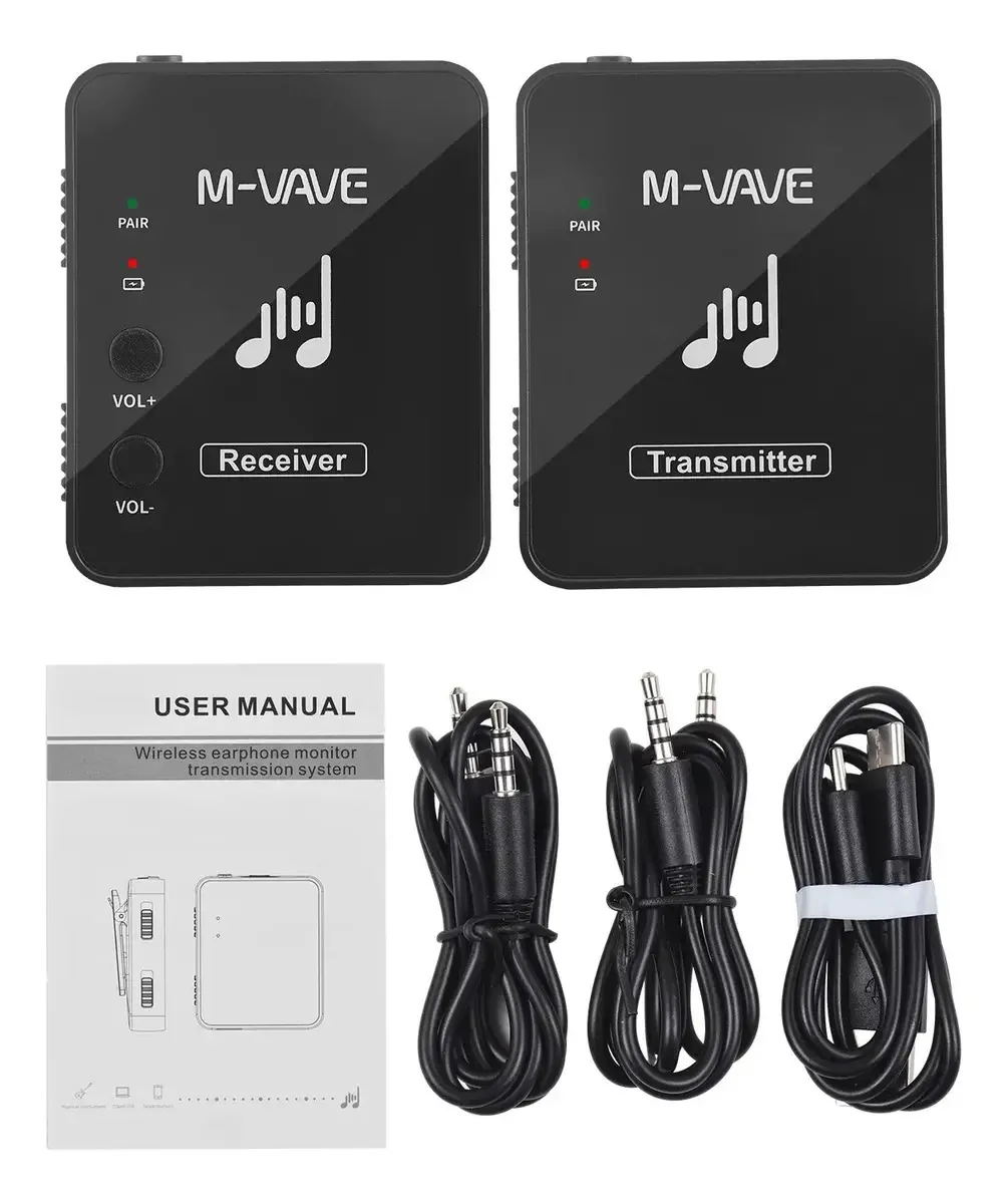 Sistema de monitoramento do receptor transmissor M-vave M8 Wp-10