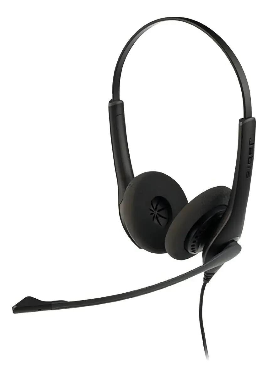 Fone de ouvido estéreo USB Jabra Biz 1100 Duo