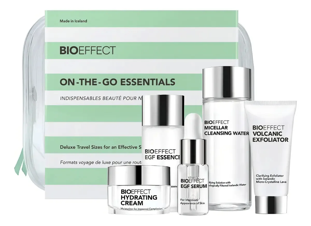 Conjunto para Cuidados com a Pele Bioeffect Egg com 5 Amostras de Luxo