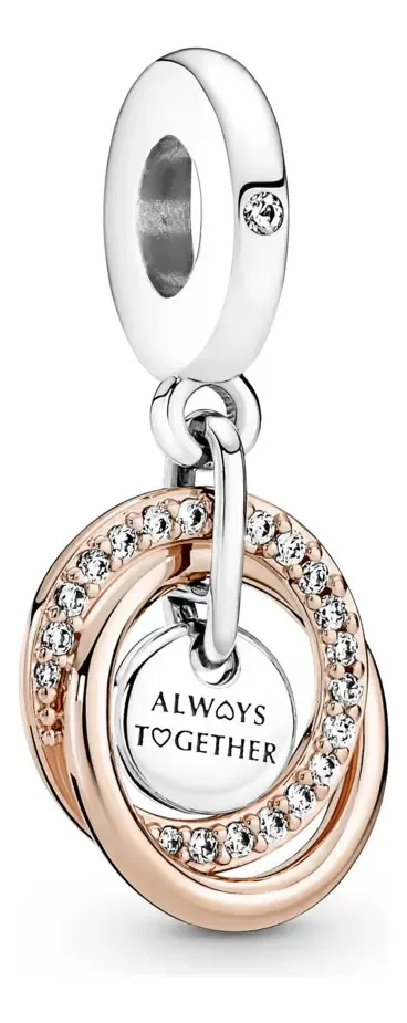 Pingente Always Pink Family Circle
