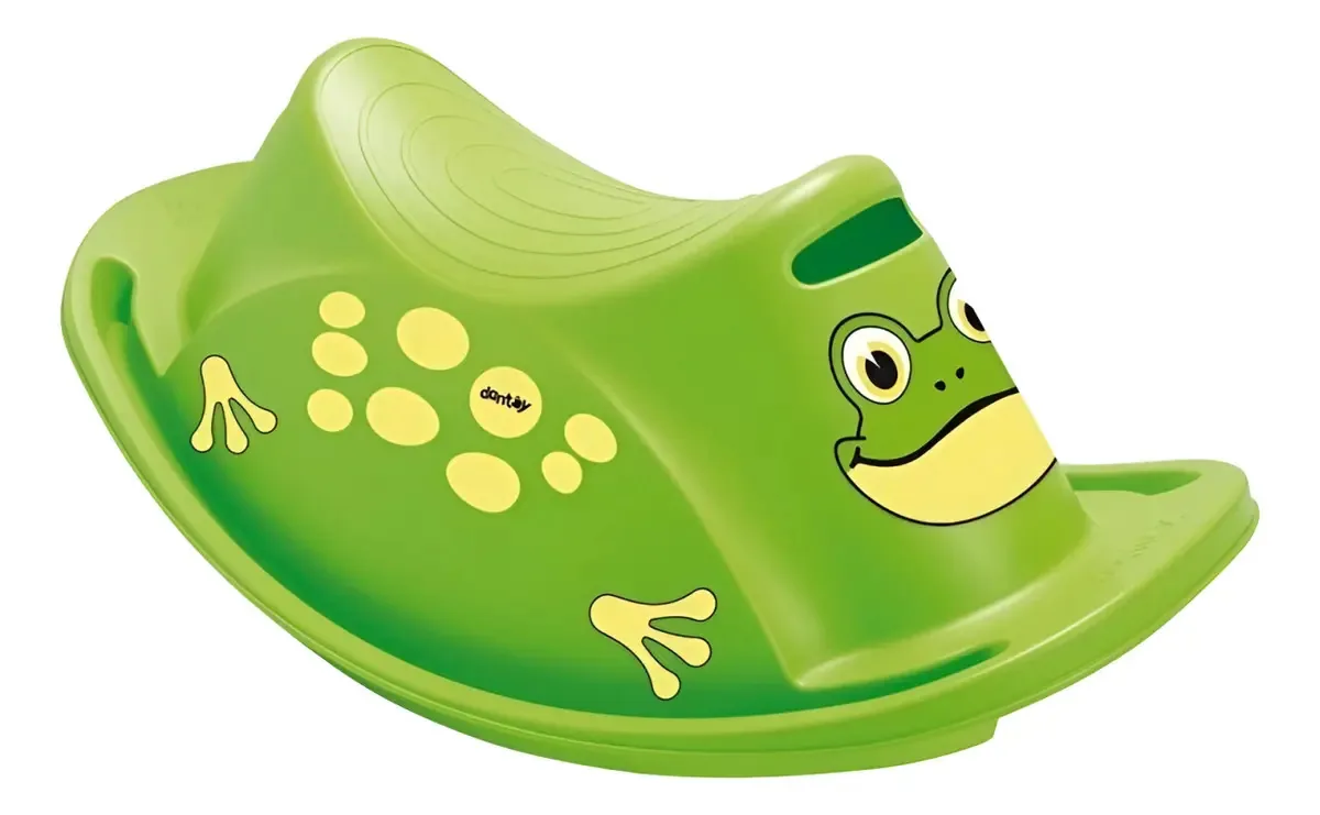 Cadeira de balanço, modelo Frog, verde