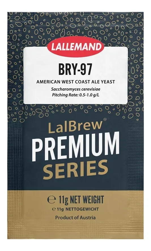 Fermento Ale Lallemand BRY-97 Para Cerveja 11g