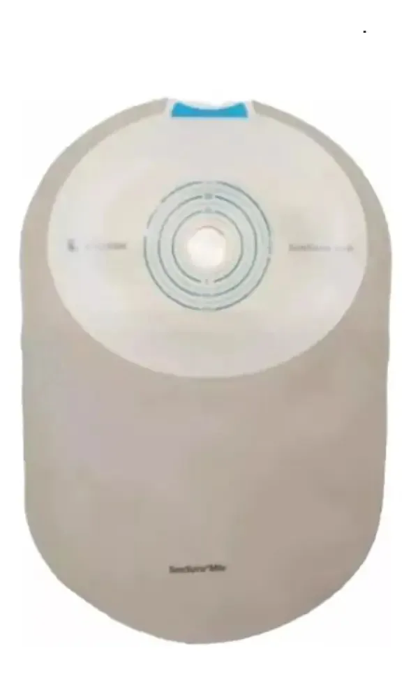 Bolsa de ostomia Coloplast 10881, cor cinza neutro