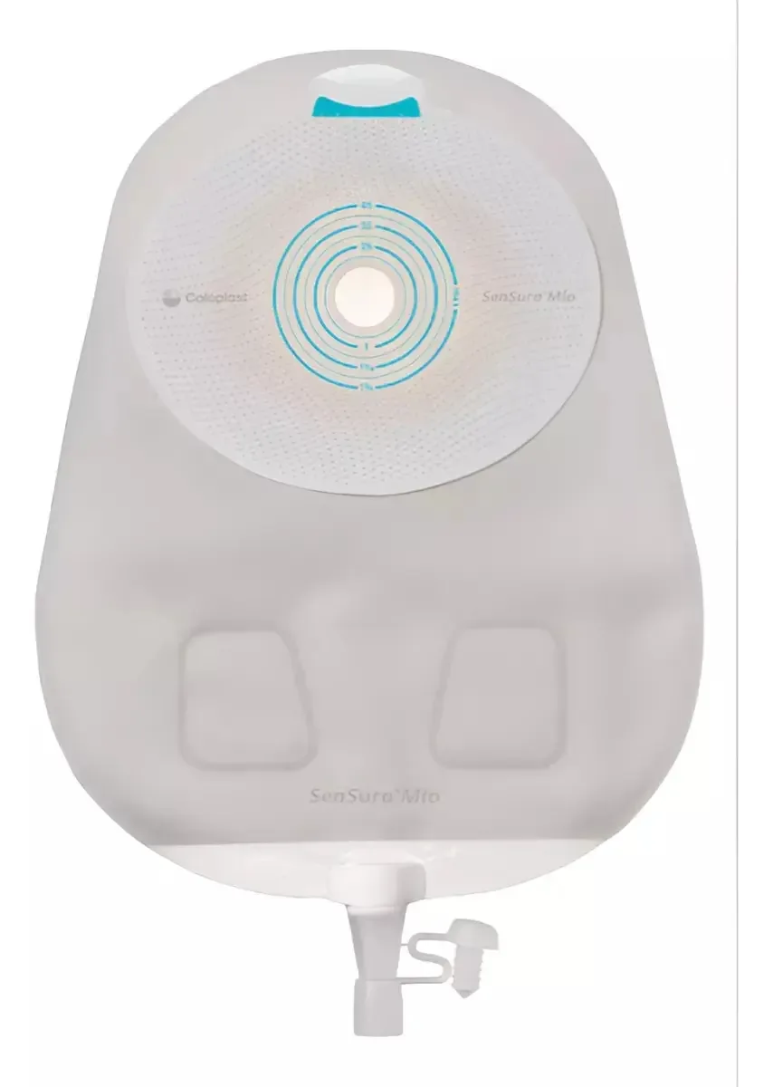 Bolsas de urostomia Coloplast 10586 4 caixas X30 unidades (4x2) Cor cinza
