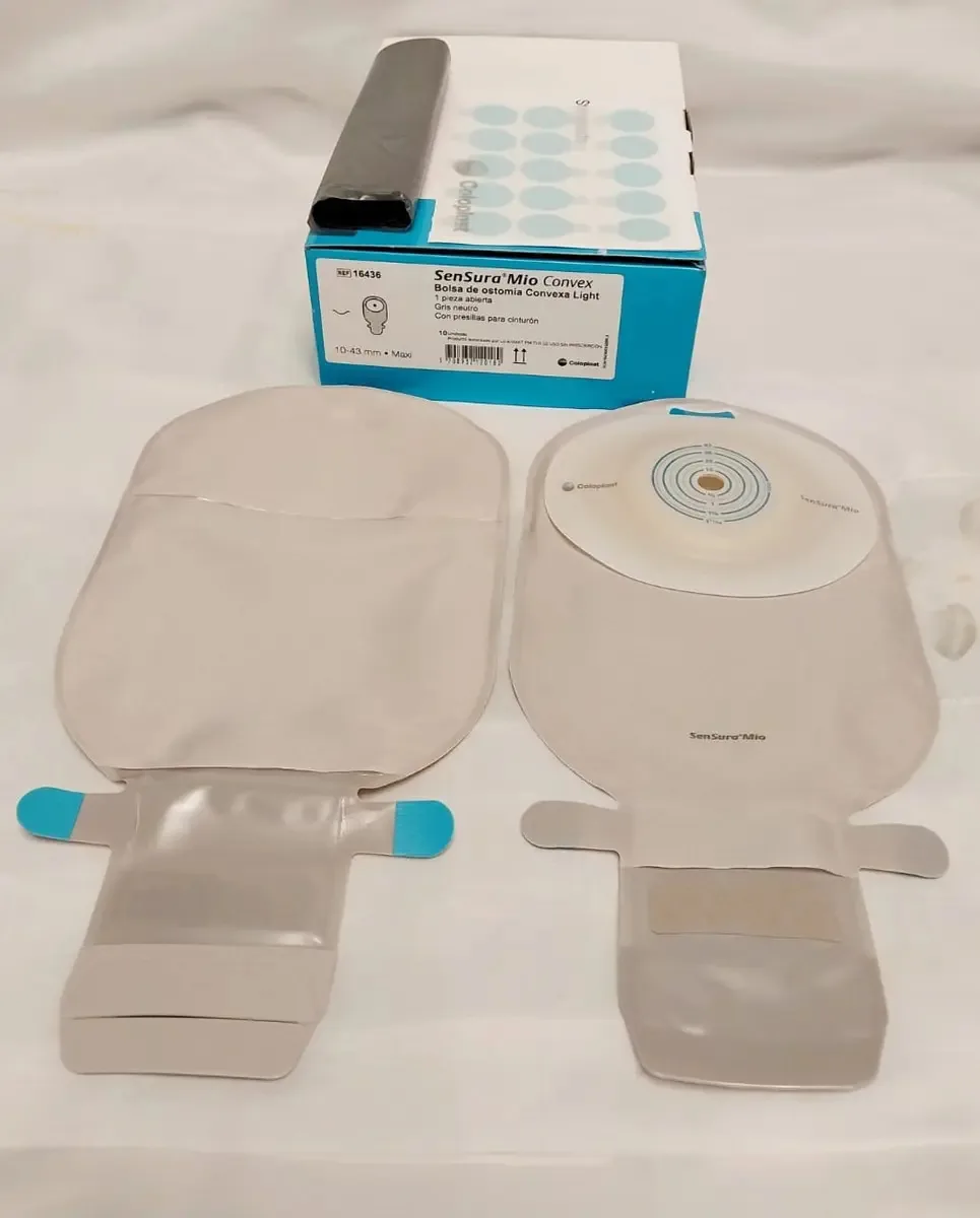 Sensura Mio Convex - Bolsa de ostomia Convexa Aberta e Leve