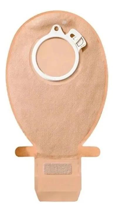 Bolsa de colostomia aberta Click 2, 40 mm, Coloplast 10384, cor transparente