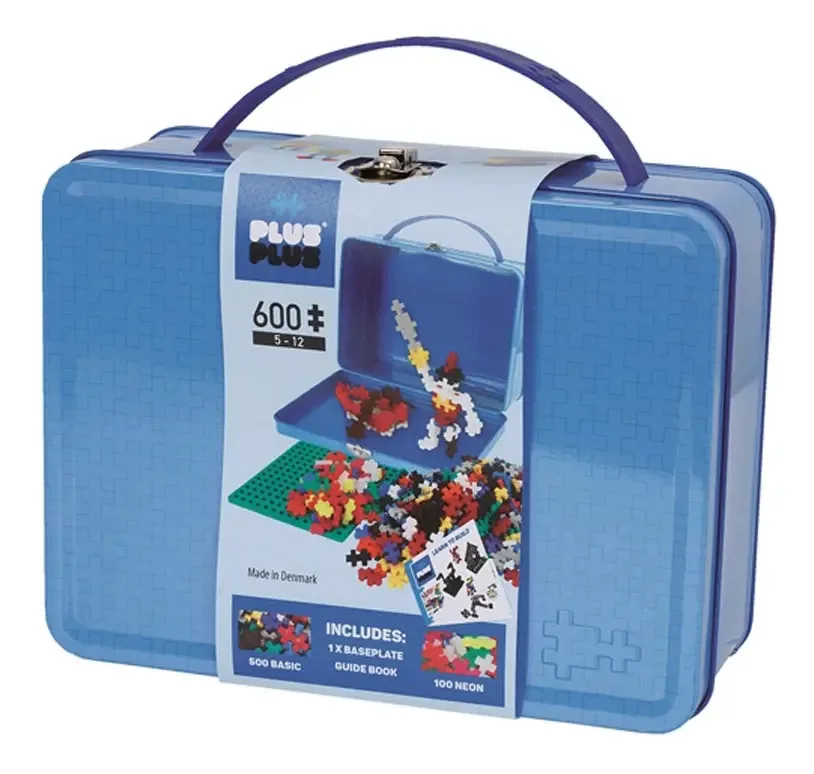 Peças De Montar Maletinha Suitcase Basic - 600 Peças