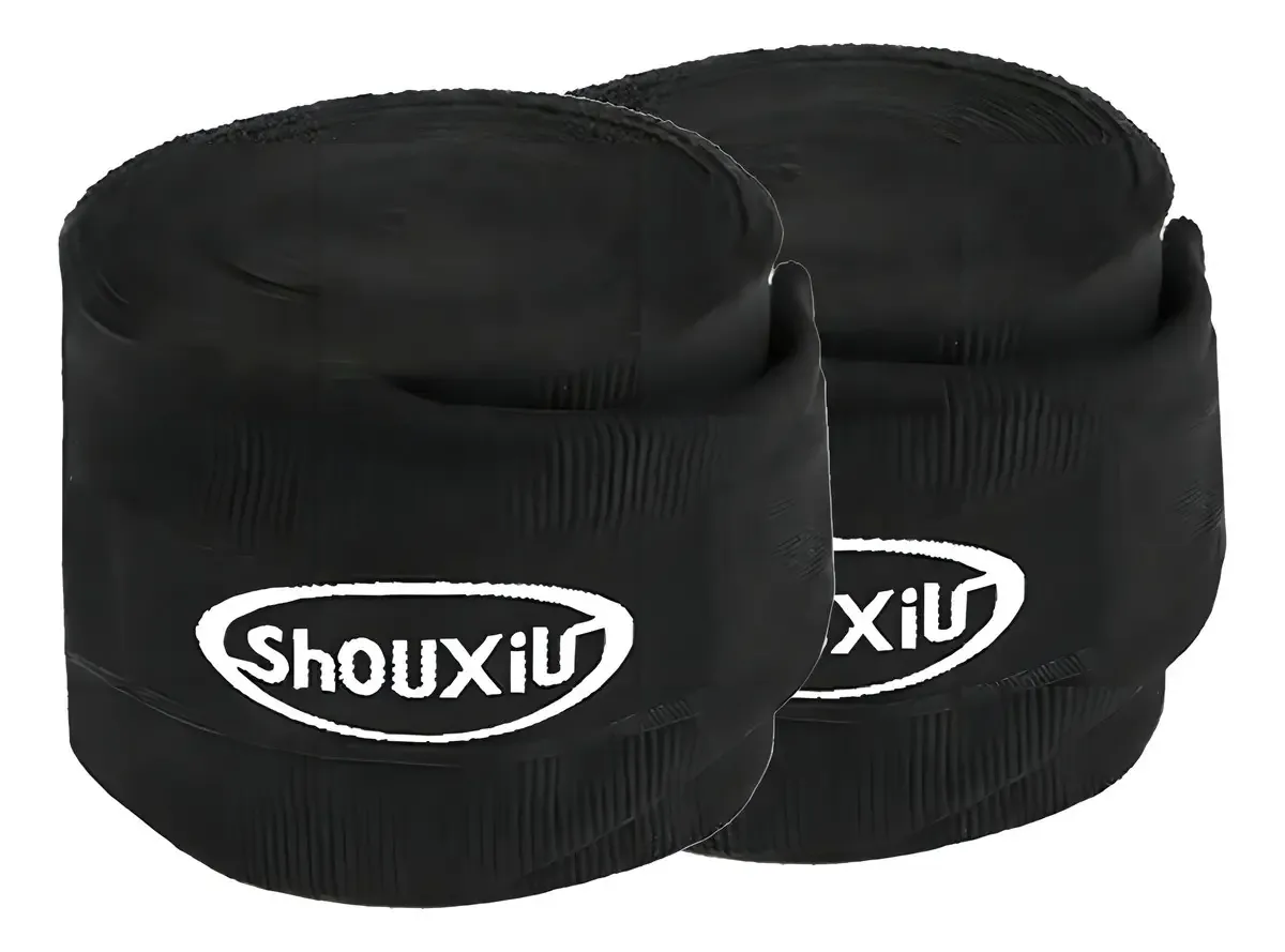 Bandagens, caixa de algodão, luvas de boxe, luvas