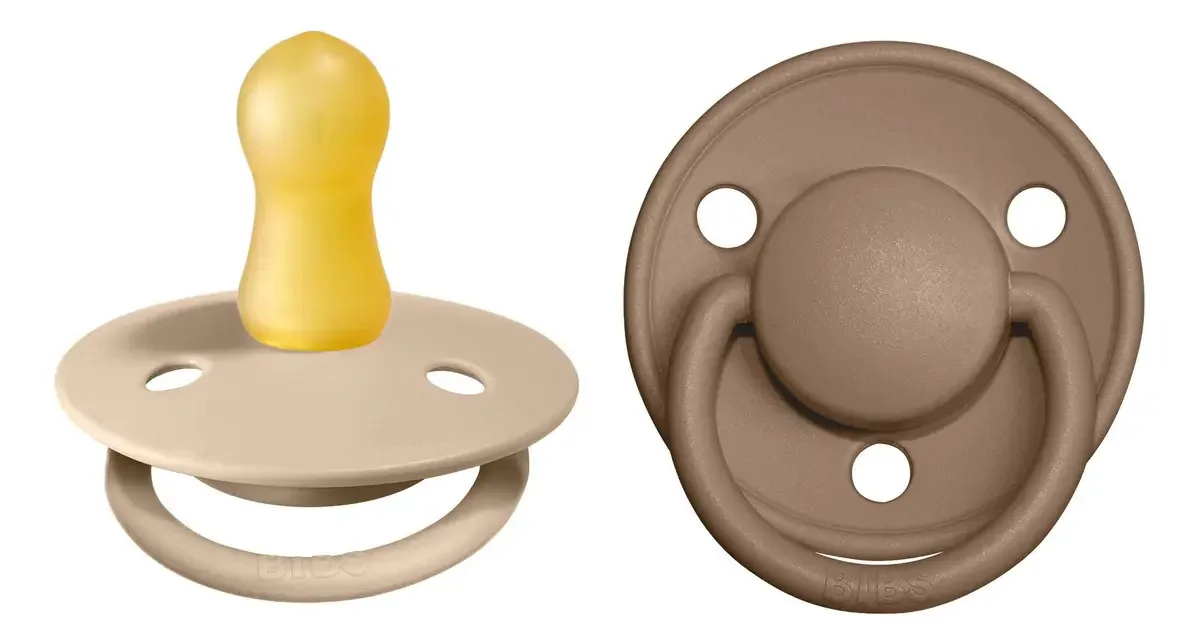Chupetas de bebê Bibs da coleção Lux | Chupetas D | Cor preta