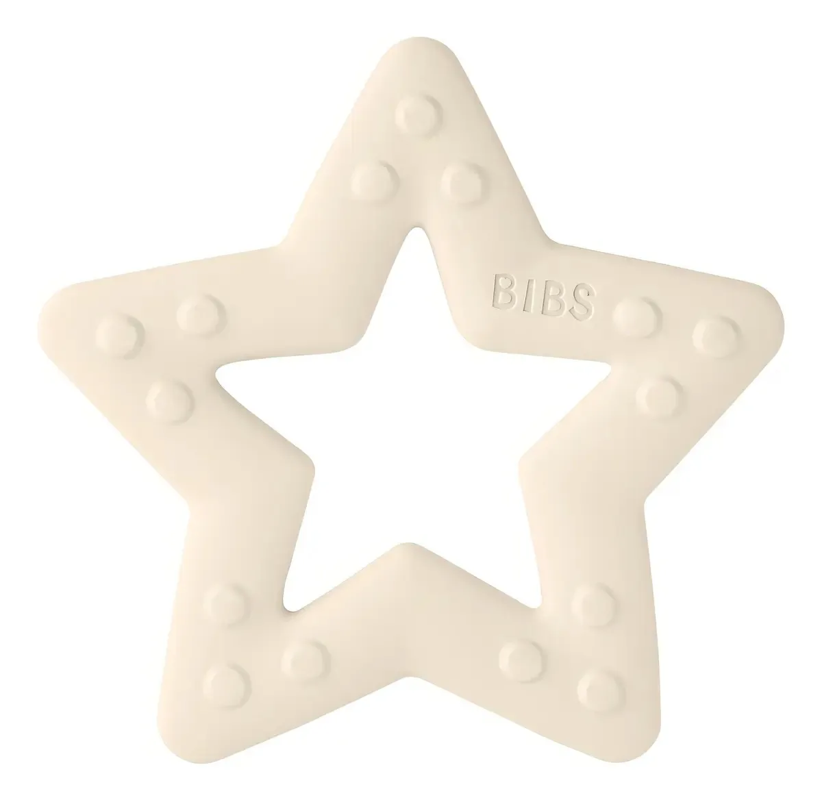 Bibs Ivory Color Star Teether