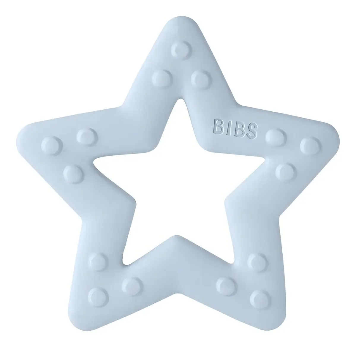 Babadores Color Baby Blue Star Teether