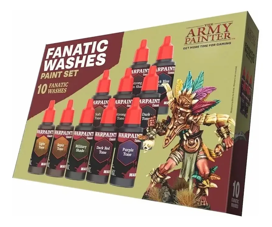 Conjunto de tintas The Army Painter Fanatic Lava