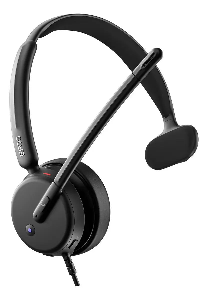 Epos Impact 430t - Headphones Over-Ear Com Microfone Duplo, Cancelamento De Ruído, Conectividade Usb-c/usb-a, Microsoft Teams, Escritório Em Casa, Plug And Play, Zoom, Uc, Over-Ear