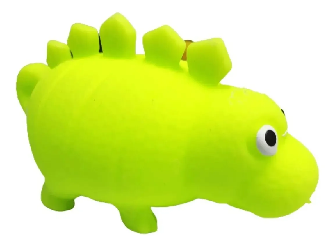 Pumy elástico Squishy Dino 35008 cor rosa