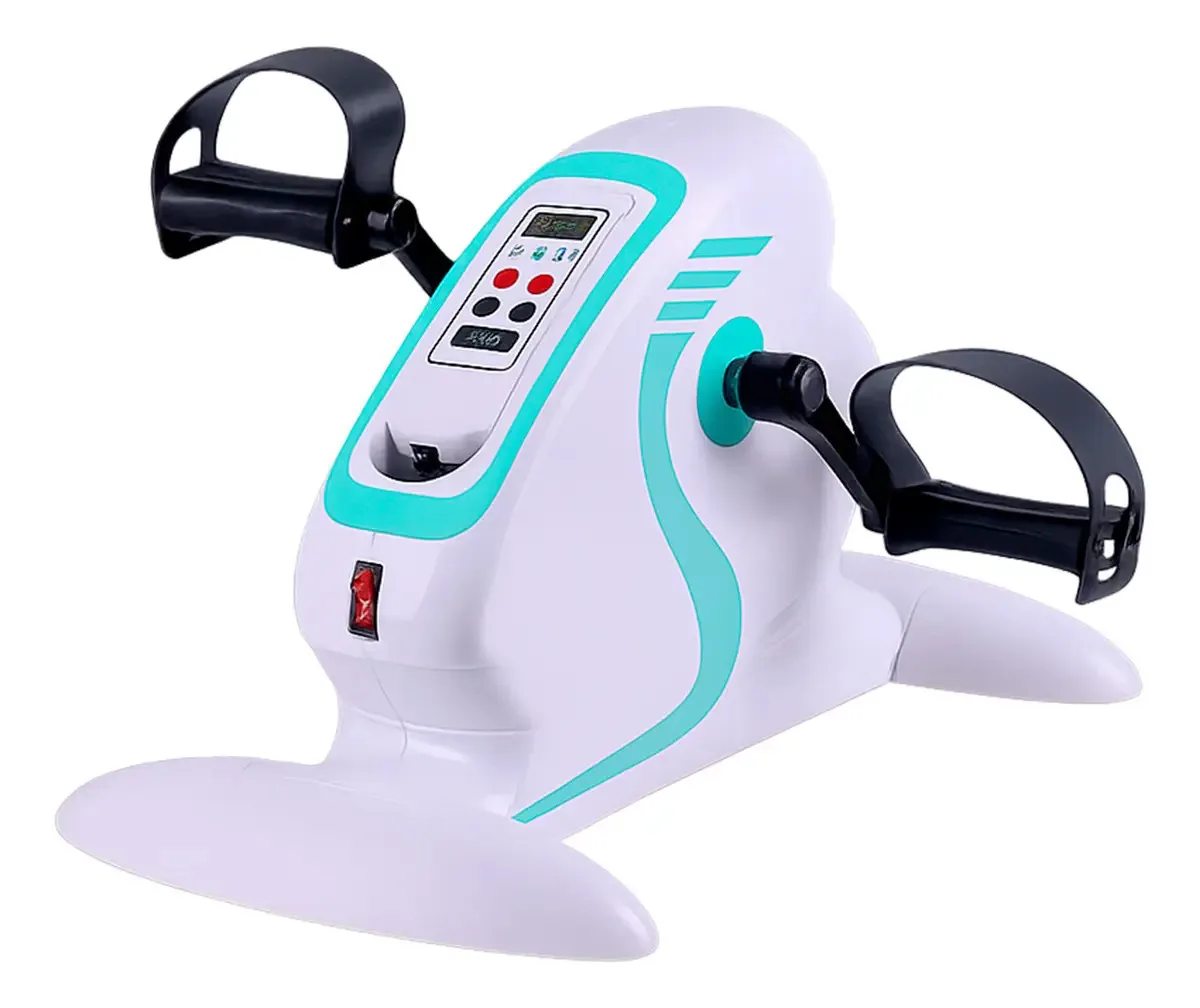 Pedal de reabilitação elétrica com controle e display LED