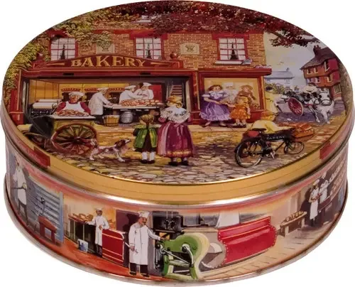 Lata De Biscoitos Baker Shop Jacobsens