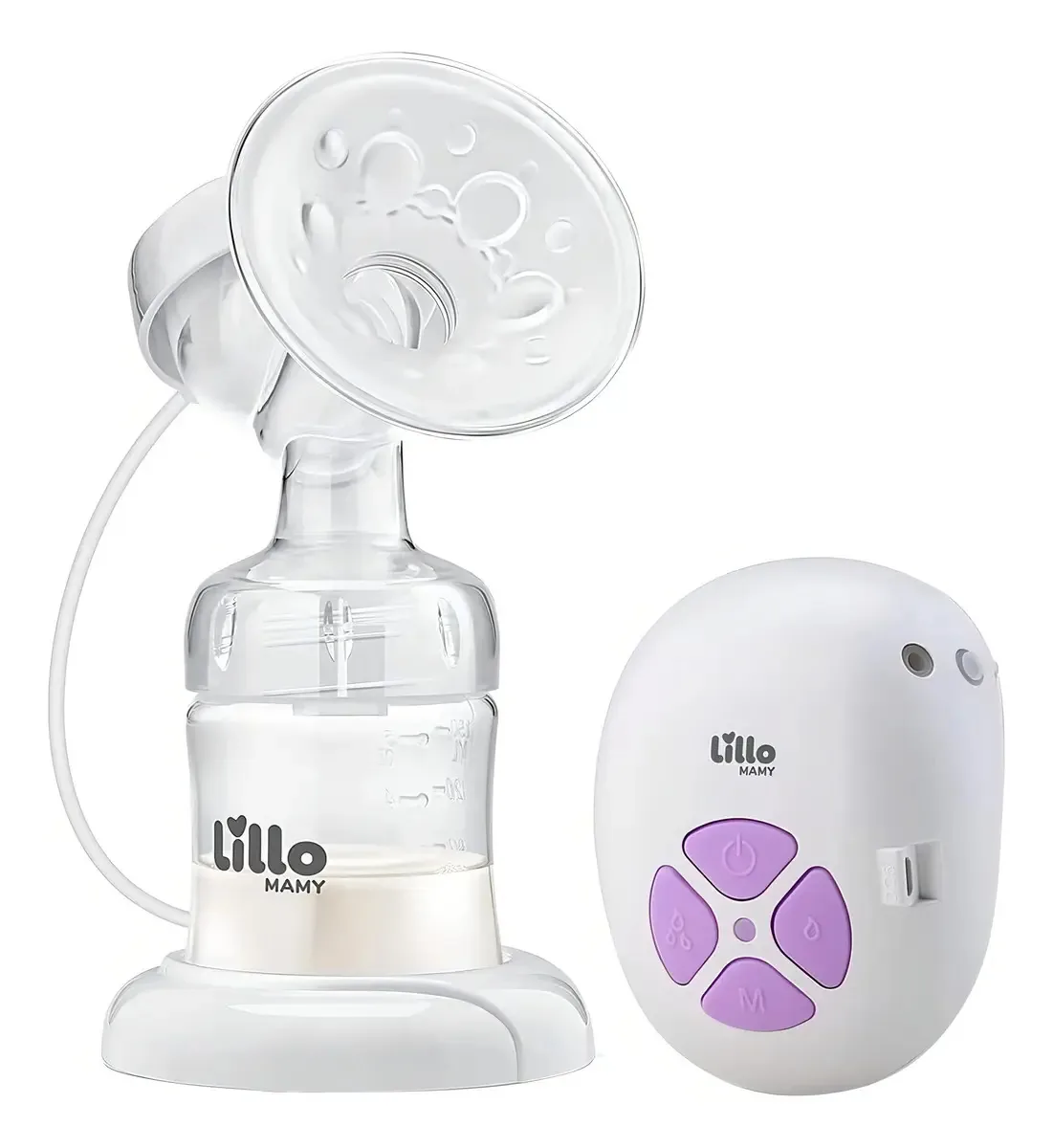 Extrator Leite Materno Elétrico 150ml Massageador Mamy Lillo