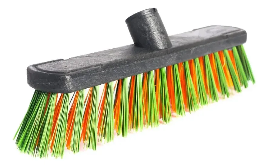 Vassoura Escovão Nylon 30 Plast. Sem Cabo