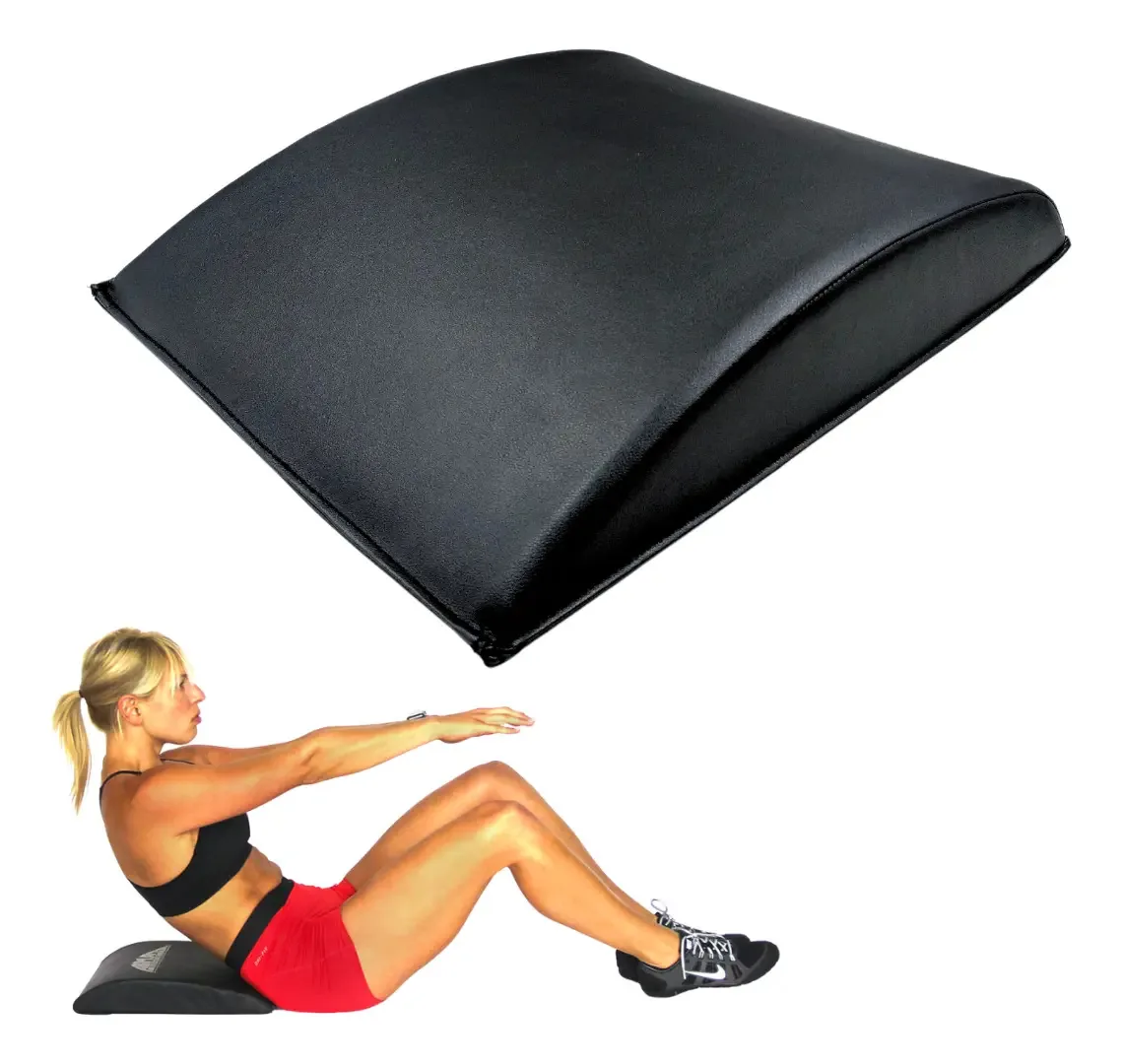 Almofada preta para exercícios Ab