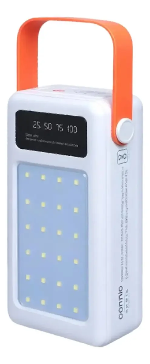 Power Bank 50000 mAh Bateria externa White Power Bank White Powerbank
