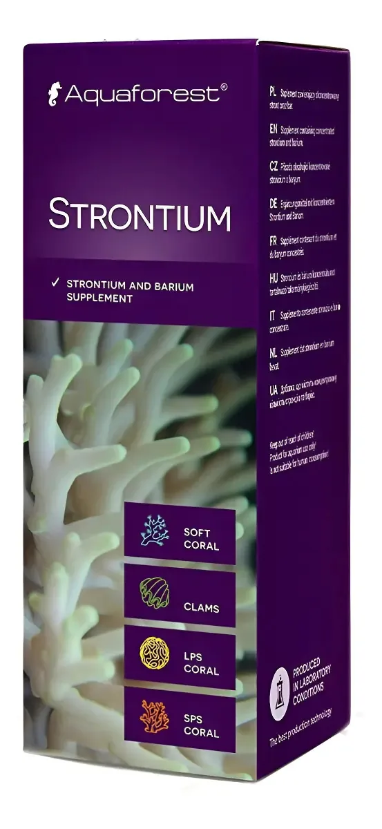 Aquaforest Strontium - Suplemento De Estrôncio - 50ml
